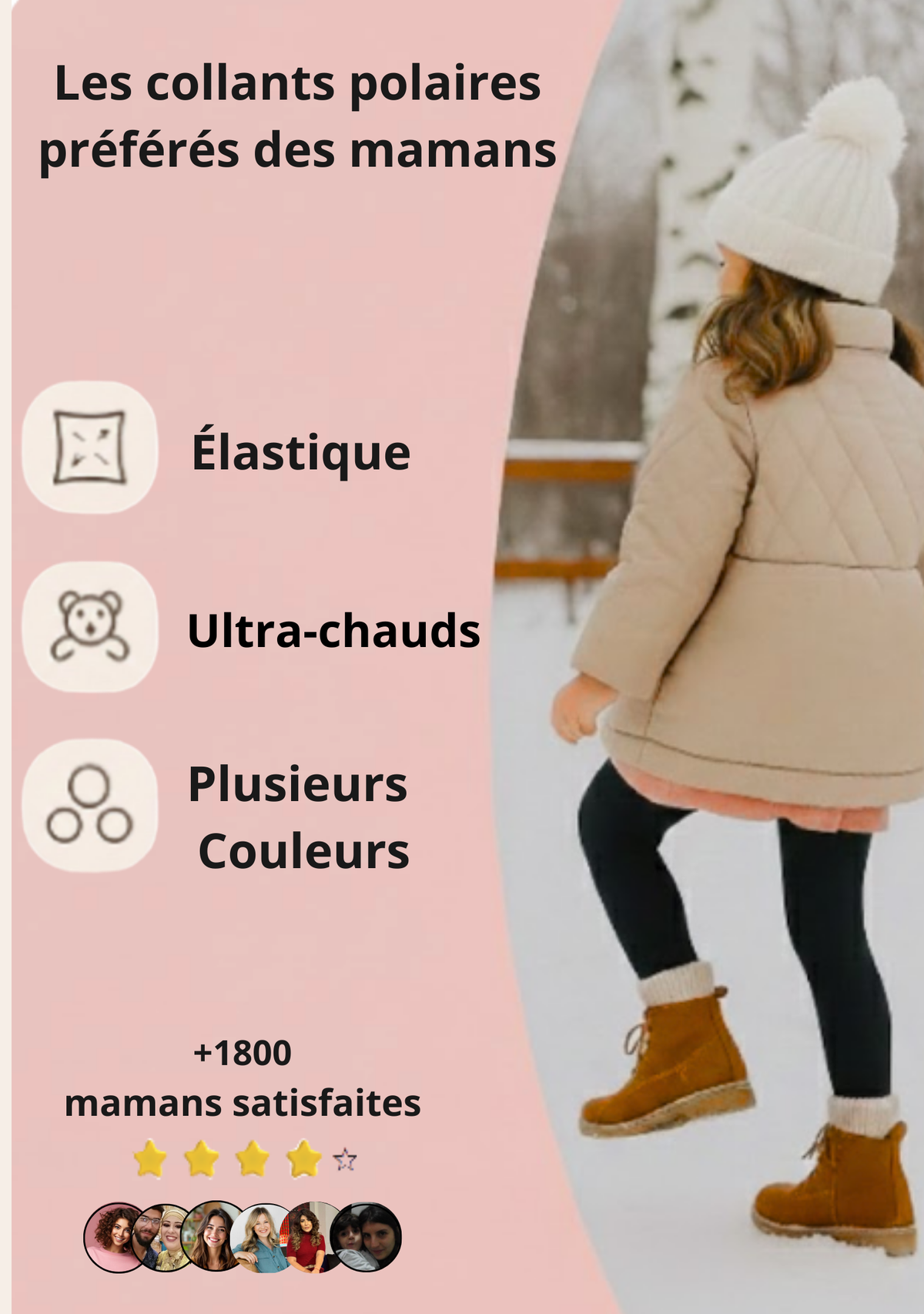 Collant Polaire pour Fille
