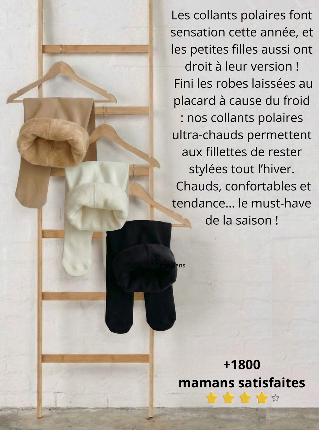 Collant Polaire pour Fille
