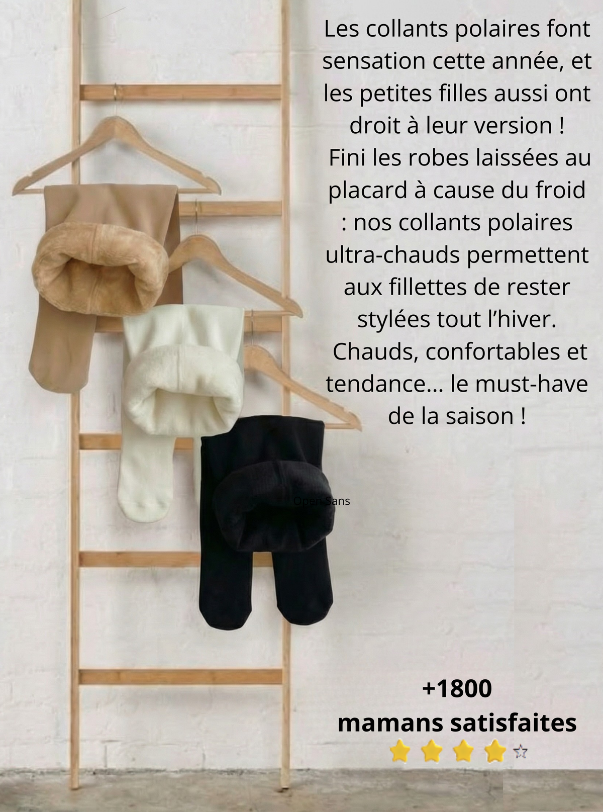 Collant Polaire pour Fille
